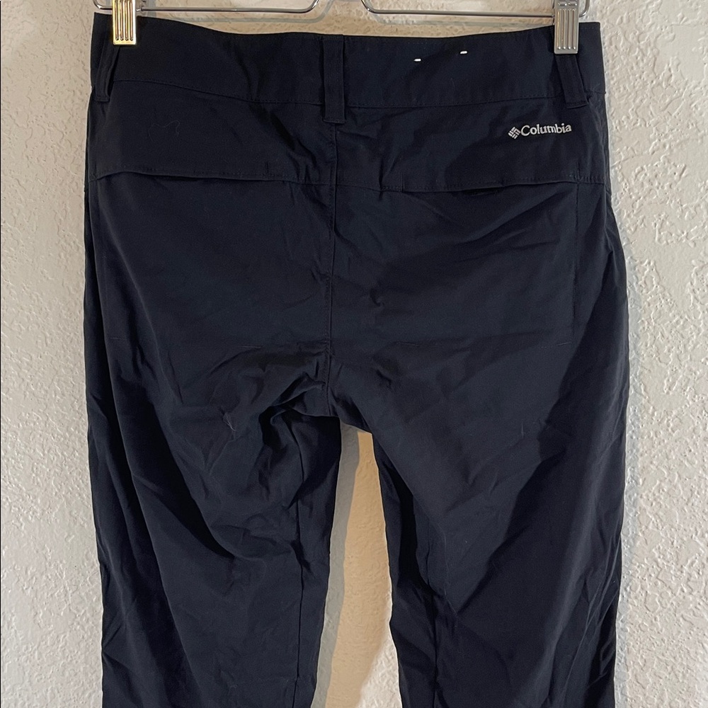 COLUMBIA Women's Saturday Trail Stretch Pant Black With Pockets Size 6 - Picture 7 of 11